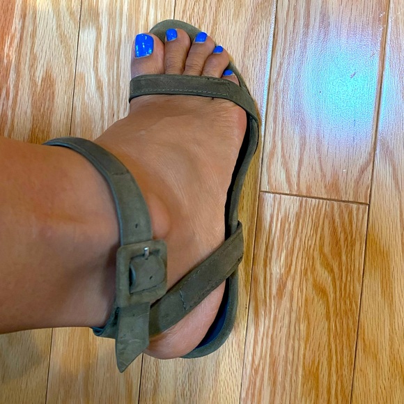 Bundle of two Alexander Wang Suede sandal green and pink size 37 - Picture 3 of 16